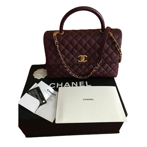 how much is a chanel coco handle bag|Chanel coco handle bag burgundy.